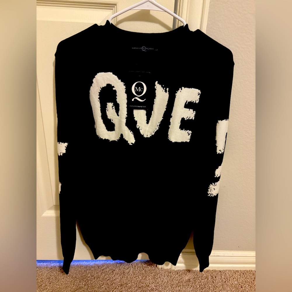 Black and White Sweater